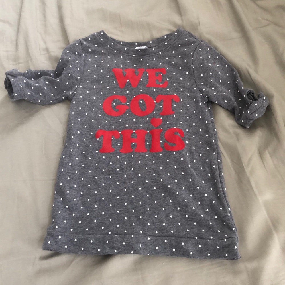 “We Got This” Dress 12-18 mos